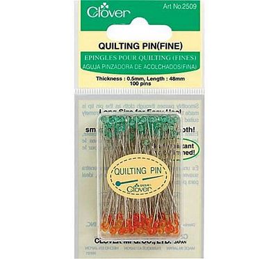 100ct quilting pins fine measure ea unit