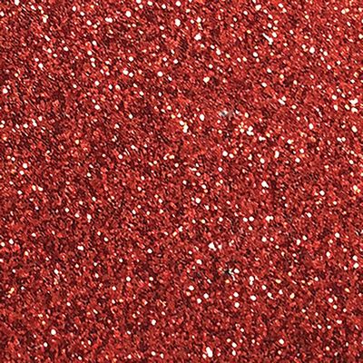 Brewer Sewing - Glitter Fabric 27 in x 11.8 in Ruby