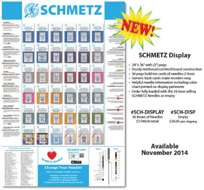 Schmetz Needle Color Chart