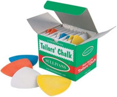 Phinus Tailors Chalk 12 Pack, Fabric Chalk, Sewing Chalk, Sewing