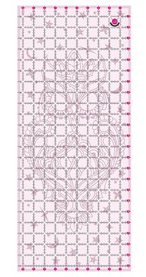 Tula Pink 10.5in x 24.5in Non Slip Owl Ruler Tula Pink 10.5in x 24.5in Non Slip Owl Ruler