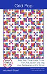 Grid Pop quilt pattern