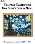 Pixelated Masterpiece: Van Gogh’s Starry Night