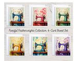 Fanciful Featherweights A2 6 Card Box Collection