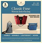 Classic Fuse Woven Interfacing 5 yd x 59 in