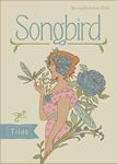 Tilda Songbird Buttons 0.63 in 8pcs Blue/Yellow
